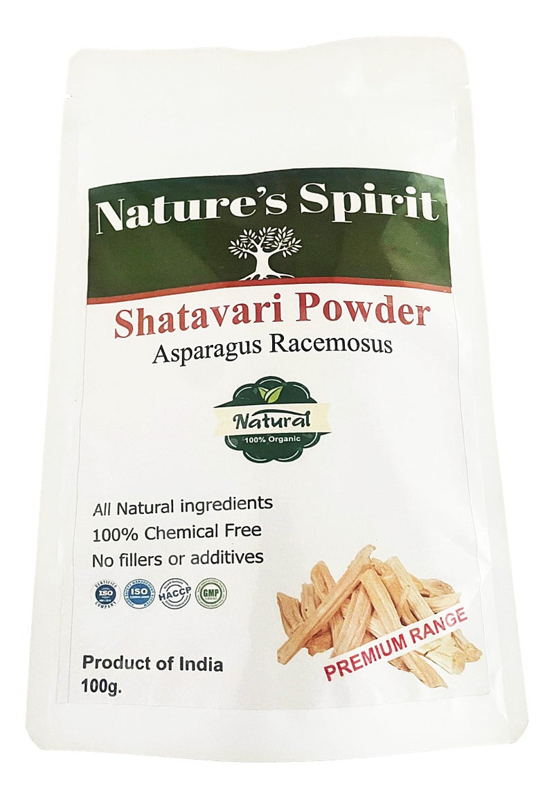 Shatavari Powder -â€Asparagus Racemosus â€œ 100% Pure Natural Triple Filtered Premium Grade Product (100g)